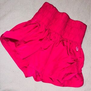 Free People Movement Athletic Pink the way Women's Shorts Elastic Waist Lined